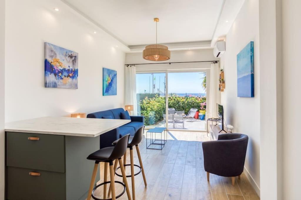 #43 Design Studio Terrace Ac Wifi Sea View 1Min Beach Nice Buitenkant foto