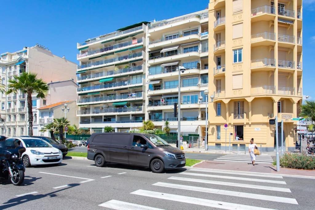 #43 Design Studio Terrace Ac Wifi Sea View 1Min Beach Nice Buitenkant foto
