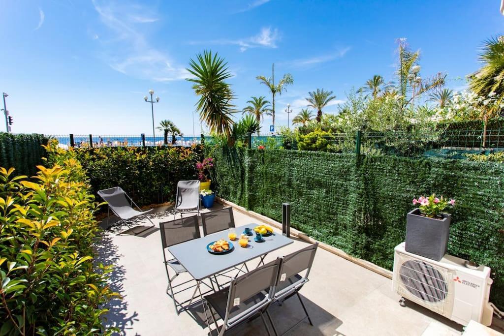 #43 Design Studio Terrace Ac Wifi Sea View 1Min Beach Nice Buitenkant foto